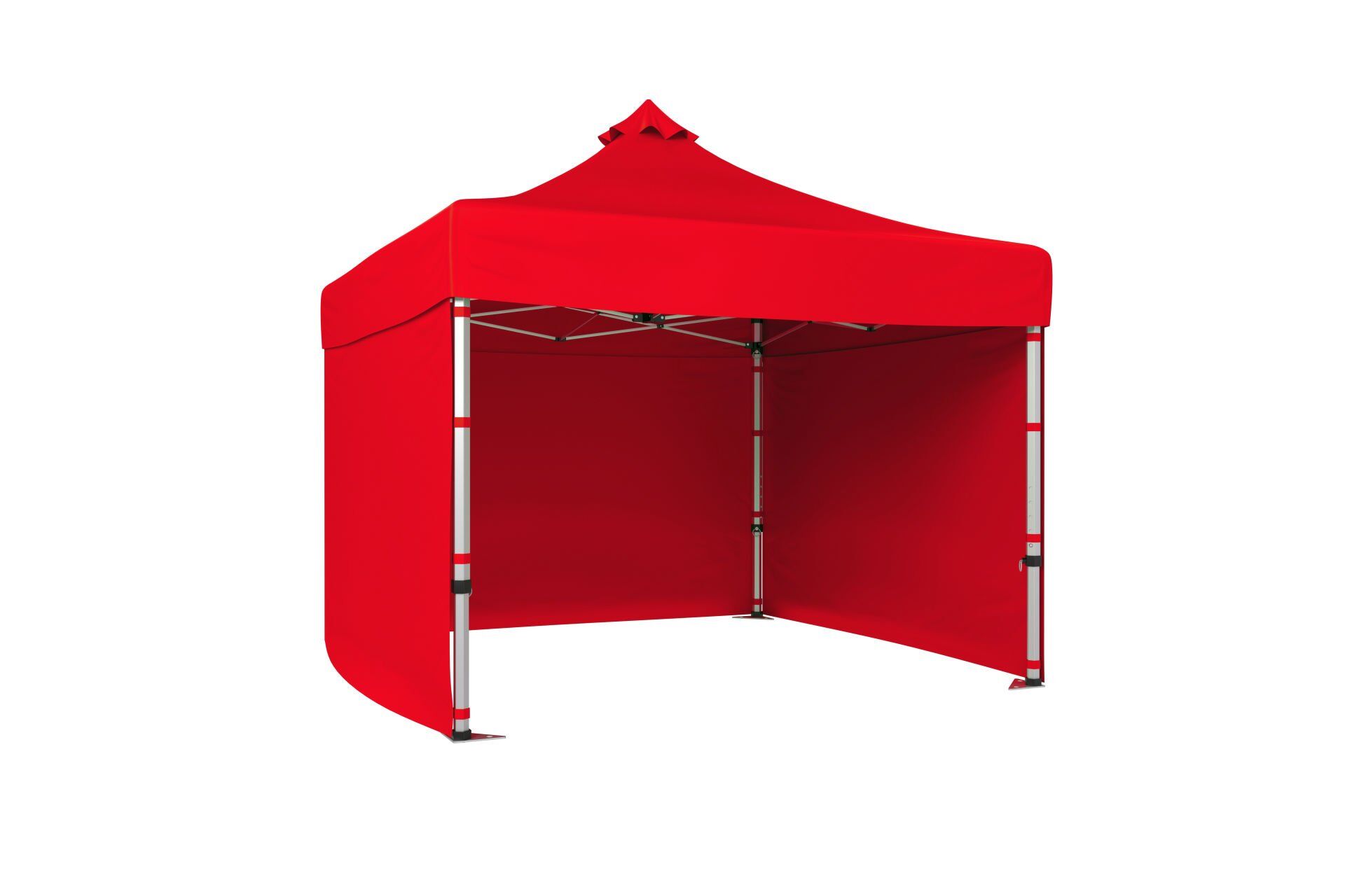 CLK 3x3 Katlanabilir Tente Gazebo Portatif Çadır 30 mm 3 Yan Kapalı