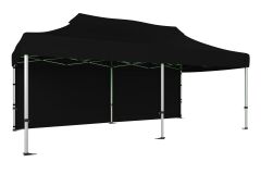 CLK 3x6 40 mm Katlanabilir Tente Gazebo Çadır Gazebo Çadır Arkası Kapalı