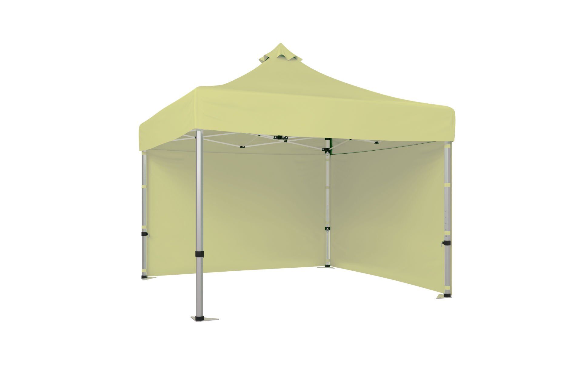 CLK 4x4 Katlanabilir Tente Gazebo Çadır 40mm Çelik Profil 2 Yan Kapalı