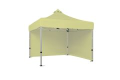 CLK 4x4 Katlanabilir Tente Gazebo Çadır 40mm Çelik Profil 2 Yan Kapalı