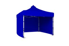 CLK 3x3 40 mm Katlanabilir Tente Gazebo Çadır Gazebo Çadır 3 Yan Kapalı