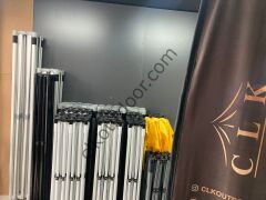 CLK 2x3 40mm Alüminyum Katlanabilir Tente Gazebo Çadır 2 Kenar Kapalı