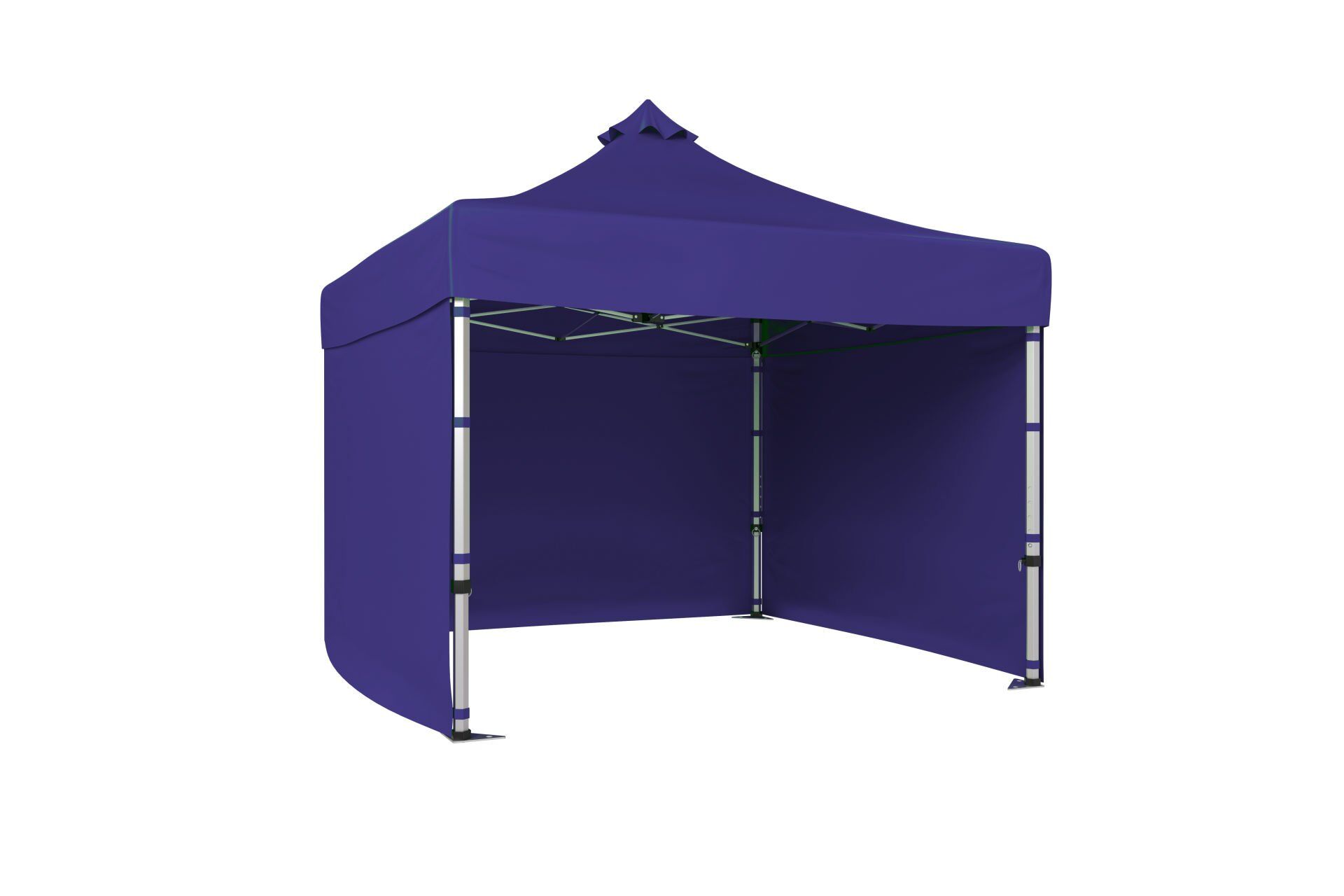 CLK 3x3 52mm Kalın Alüminyum Katlanabilir Tente Gazebo Çadır 3 Kenar Kapalı