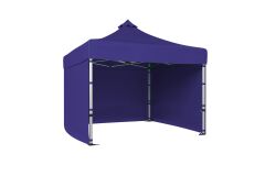 CLK 3x3 52mm Kalın Alüminyum Katlanabilir Tente Gazebo Çadır 3 Kenar Kapalı
