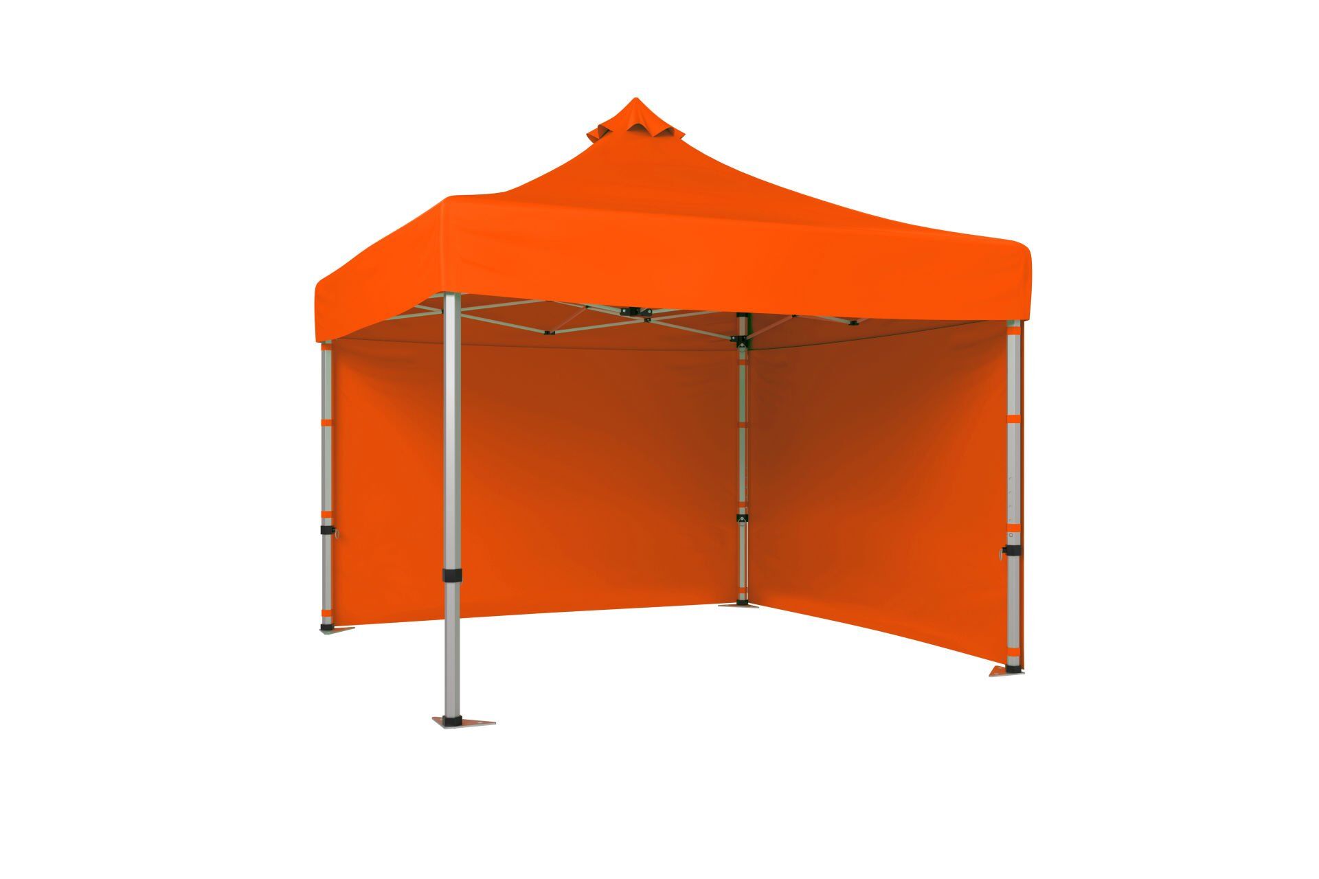 CLK 5x5 52mm Kalın Alüminyum Katlanabilir Tente Gazebo Çadır 2 Kenar Kapalı