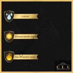 CLK 5x5 52mm Kalın Alüminyum Katlanabilir Tente Gazebo Çadır 4 Yan Kapalı 3 Yarım Duvarlı Çadır