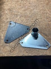 CLK 5x5 52mm Kalın Gazebo Katlanabilir Tente Gazebo Çadır 2 Yan Pencereli 1 Yan Aksesuarsız 1 Yan Kapı ve Pencereli