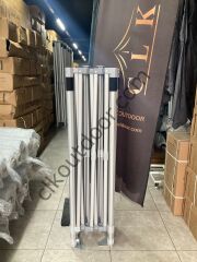 CLK 3x4,5 52mm Kalın Alüminyum Katlanabilir Tente Gazebo Çadır 4 Kenar Kapalı Kapı ve Pencereli