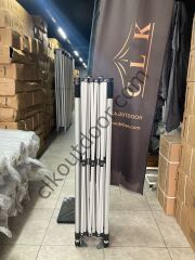 CLK 3x4,5 mt Karavan Çadırı Kış Bahçesi 40 mm Alüminyum Profil Portatif Katlanabilir Tente