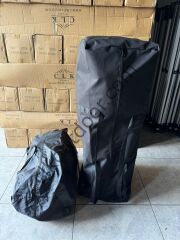 CLK 3x3 Karavan Çadırı Kış Bahçesi Eko 40 mm Çelik Profil Portatif Katlanabilir Tente