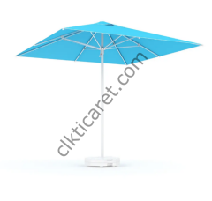 CLK 2,5x2,5 mt Q50 Mega Şemsiye Bahçe Cafe Havuz Otel Plaj Şemsiyeleri