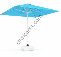 CLK 2,5x2,5 mt Q50 Mega Şemsiye Bahçe Cafe Havuz Otel Plaj Şemsiyeleri