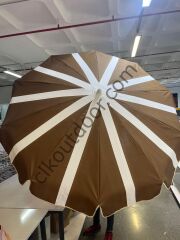 CLK 200/10 Çap 200Mavi Beyaz Çizgili Otel Plaj Bahçe Balkon Havuz Şemsiyesi