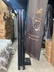 CLK 4x4 40 mm Katlanabilir Tente Gazebo Çadır Gazebo Çadır 3 Yan Kapalı 1 Yan Kapı ve Pencereli