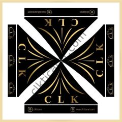 CLK 3x3 mt Tavan Logo Baskılı Gazebo Katlanabilir Tente Stand Tanıtım Fuar Çadırı