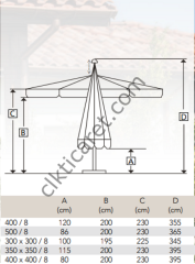 CLK 3X3 İpli Teleskopik Dijital Baskılı Şemsiye İmalatı ve Satışı