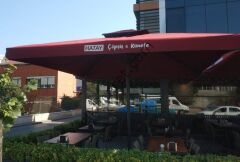 CLK Bacalı Krank Teleskopik Logo Baskılı Şemsiye İmalatı ve Satışı