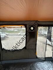 CLK 3x3 40 mm Profil Katlanır Gazebo Portatif  Kamp Çadır Antrasit Gri