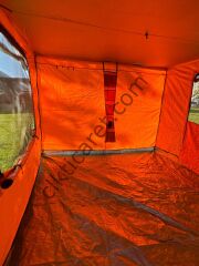 CLK 3x6 Metre 40 mm Verendalı Gazebo Portatif Kamp Çadırı Sineklikli Model