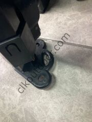 CLK 3x3 Metre Kısa Bagaj Boy 115 cm Katlanabilir Gazebo Çadır 1 Yan Perde Kapalı