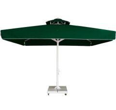 CLK 3,5x3,5 Metre Saçaklı LUX Model Krank Sistem Teleskopik Şemsiye Q90 Profil