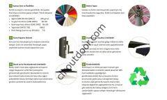 CLK 3,5x3,5 Metre Saçaklı LUX Model Krank Sistem Teleskopik Şemsiye Q90 Profil