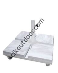 CLK 2 mt Mega Yuvarlak Şemsiye Q50 Bahçe Cafe Otel Plaj Havuz Şemsiyeleri