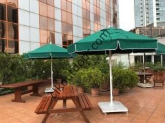 CLK 2,5 mt Mega Yuvarlak Şemsiye Q50 Bahçe Cafe Otel Plaj Havuz Şemsiyeleri