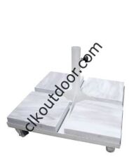 CLK 4x4 Metre Bacalı Mega Q60 Şemsiye Bahçe Cafe Havuz Otel Restorant Şemsiyeleri