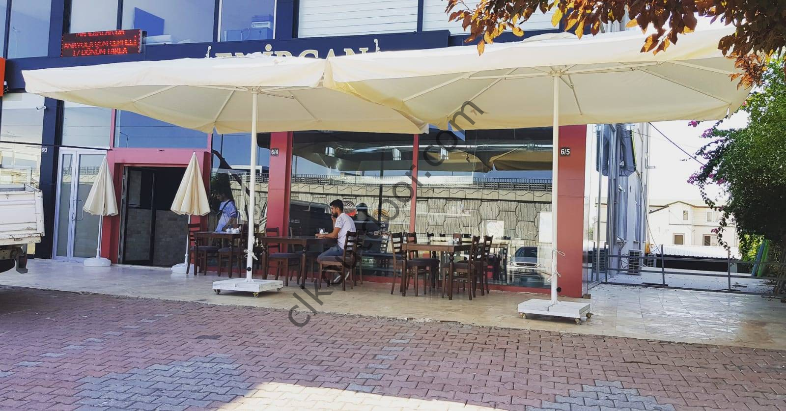 CLK 4x4 Metre Mega Q60 Şemsiye Bahçe Cafe Havuz Otel Restorant Şemsiyeleri