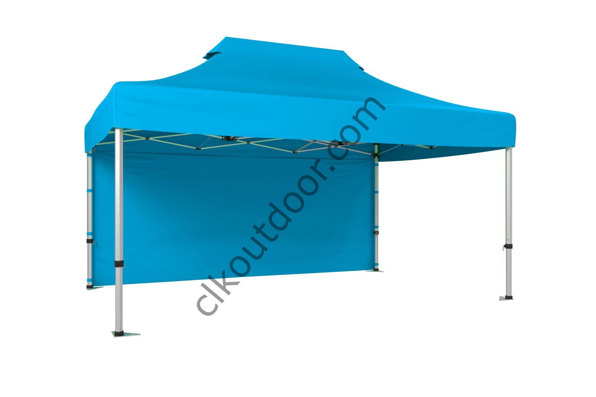 CLK 4x6 40 mm Katlanabilir Tente Gazebo Çadır Gazebo Çadır Arkası Kapalı