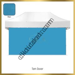 CLK 4x6 40 mm Katlanabilir Tente Gazebo Çadır Gazebo Çadır 3 Yan Duvarlı 2 Pencereli