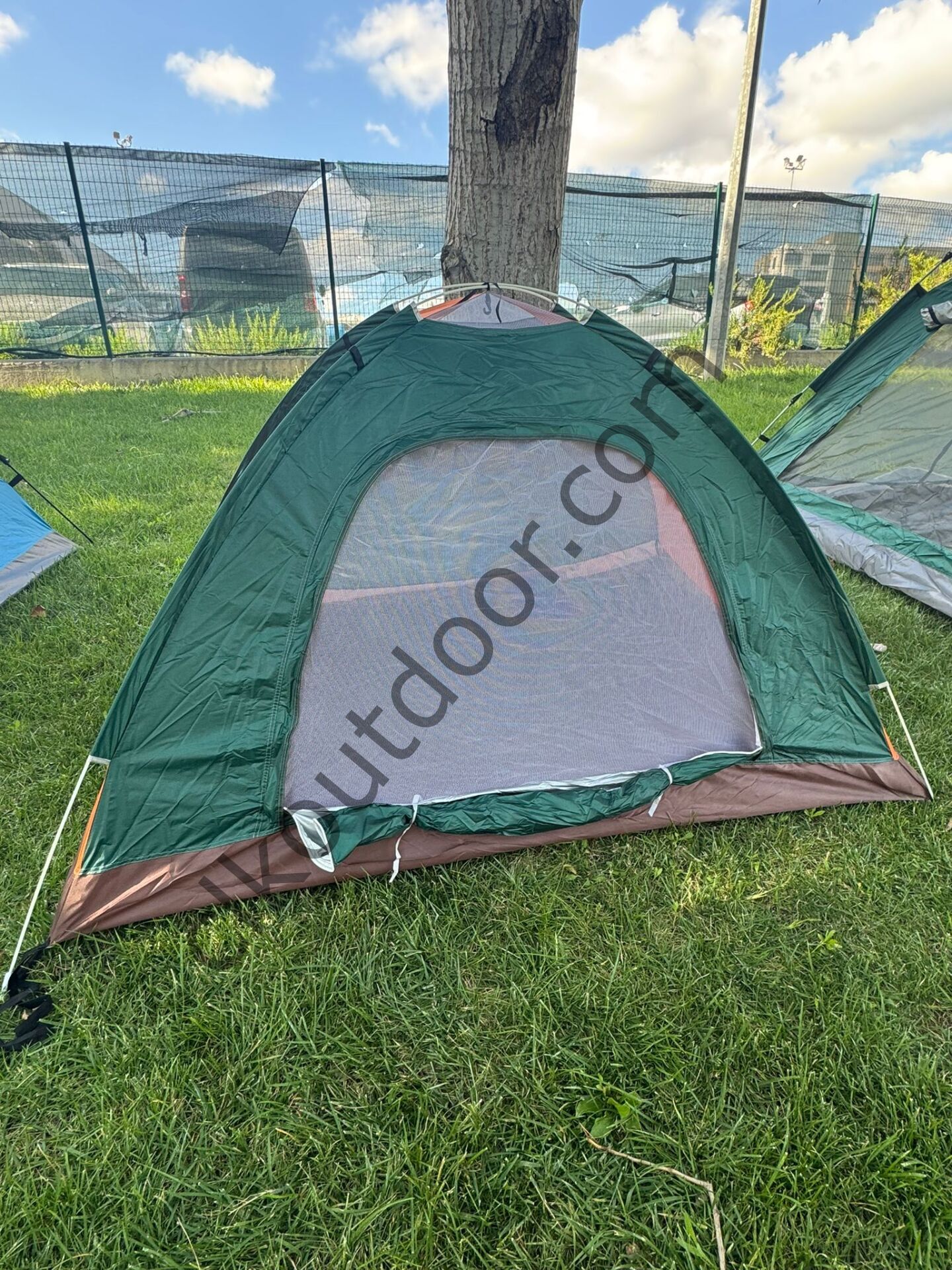 1-2 Kişilik Manuel Pop Up Kamp Çadırı 200x150x110 cm Pratik Kurulum