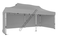 CLK 2x4 mt 40mm Alüminyum Katlanabilir Tente Gazebo Çadır 3 Yan Kapalı